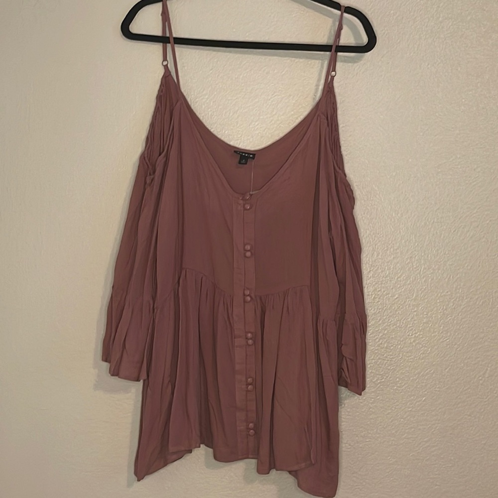 Torrid cold shoulder blouse